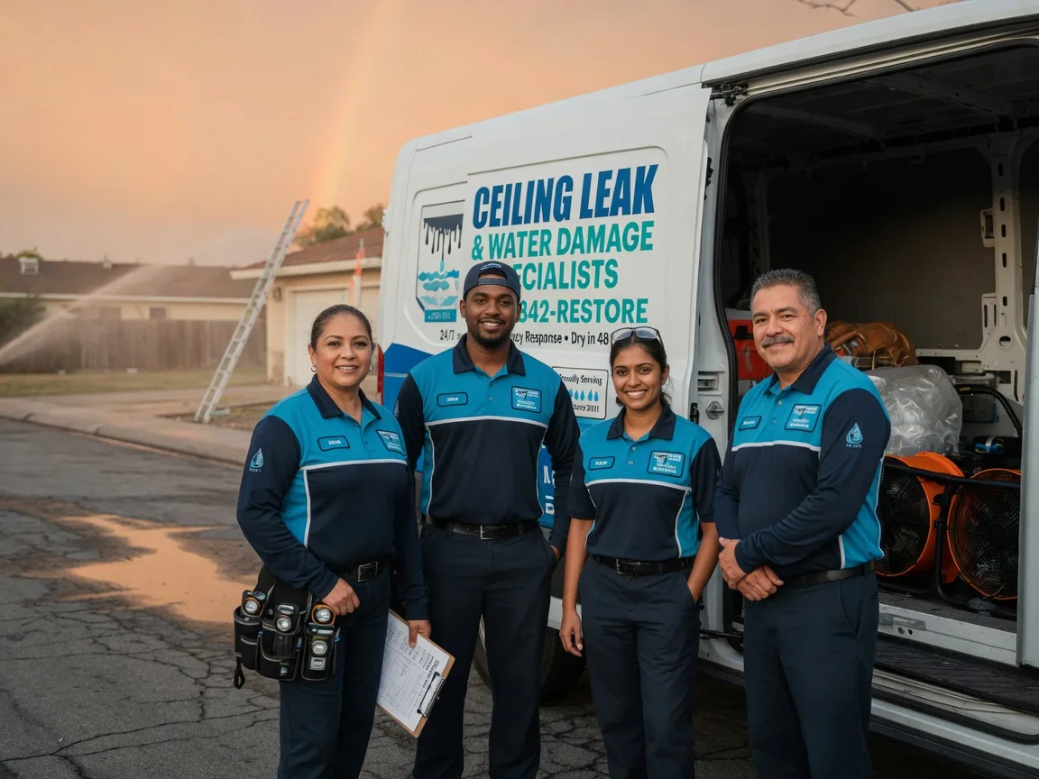 Ceiling Leak Cleanup company in Lincolnville, KS